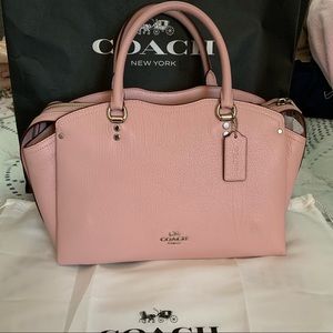 COACH Drew Satchel in Blush NWT